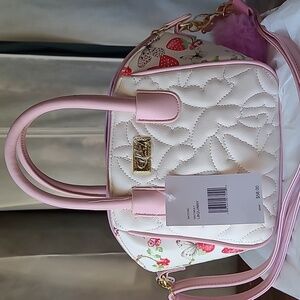 Betsy Johnson LB Quinny Crossbody Satchel.